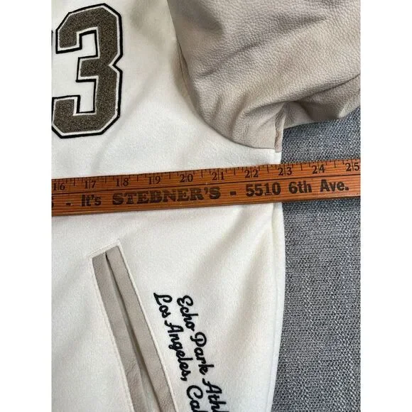 *NWT* Abercrombie & Fitch Echo Park Football Varsity Bomber Letterman Jacket (S)